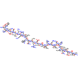 甲状旁腺激素(1-34)(大鼠)三氟乙酸盐结构式
