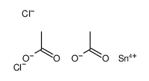 [acetyloxy(dichloro)stannyl] acetate结构式