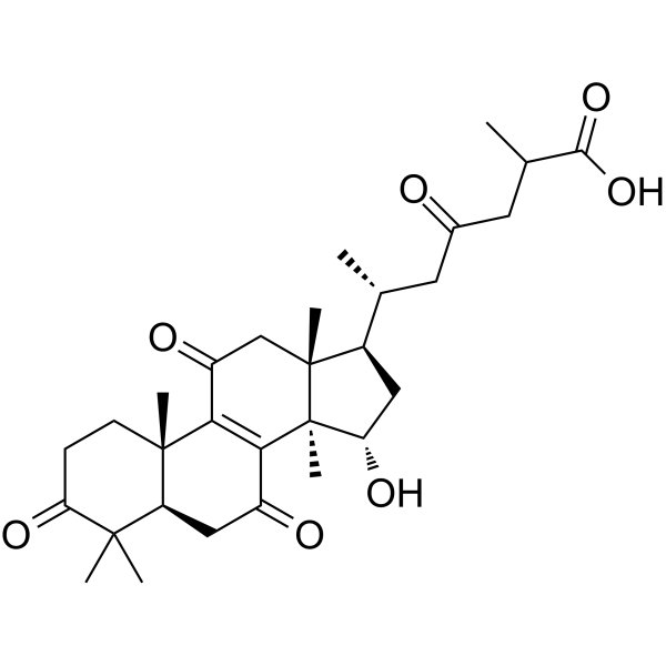 Ganoderic acid J structure