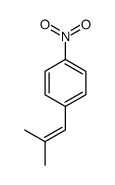 1-(2-methylprop-1-enyl)-4-nitrobenzene结构式