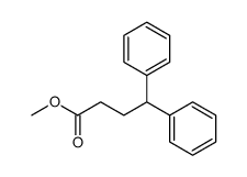 4,4-diphenyl-butyric acid methyl ester Structure
