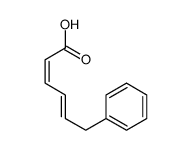(2E,4E)-6-phenylhexa-2,4-dienoic acid结构式