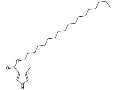 octadecyl 4-methyl-1H-pyrrole-3-carboxylate结构式