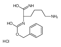 N-α-Z-L-赖氨酸酰胺盐酸盐结构式