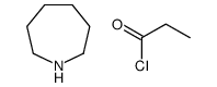 azepane,propanoyl chloride Structure