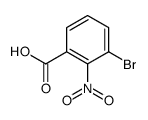 3-溴-2-硝基苯甲酸结构式