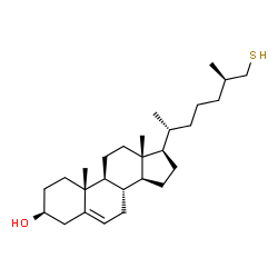 26-thiacholesterol Structure