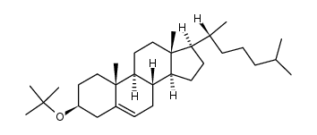 cholesteryl tert-butyl ether Structure
