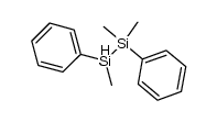 1,1,2-trimethyl-1,2-diphenyldisilane结构式