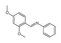 1-(2,4-dimethoxyphenyl)-N-phenylmethanimine结构式