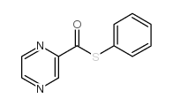 S-PHENYL PYRAZINE-2-CARBOTHIOATE Structure