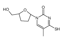 3'-deoxy-4-thiothymidine结构式