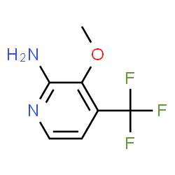 3-甲氧基 4-(三氟甲基)吡啶-2-胺结构式