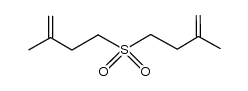 4,4'-sulfonylbis(2-methylbut-1-ene) Structure