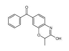 7-benzoyl-2-methyl-4H-1,4-benzoxazin-3-one结构式