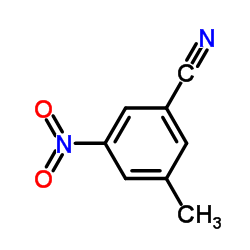 3-甲基-5-硝基苯腈结构式