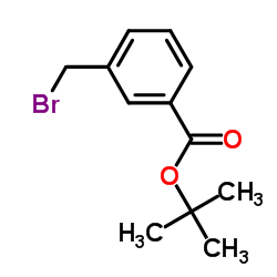 3-溴甲基苯甲酸叔丁酯结构式