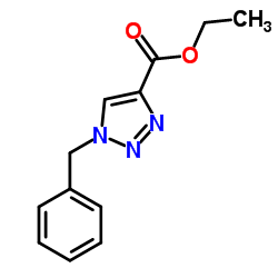 Ethyl 1-benzyl-1H-1,2,3-triazole-4-carboxylate Structure