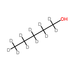 1-(2H11)Pentanol Structure