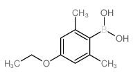 2.6-二甲基-4-乙氧基苯硼酸结构式
