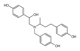N-(4-Hydroxy)benzyl Ractopamine Structure