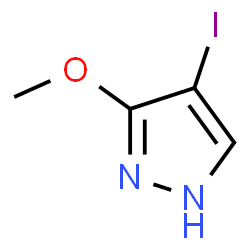 4-iodo-3-methoxy-1h-pyrazole Structure