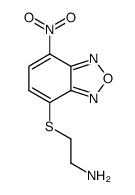 2-[(7-Nitro-2,1,3-benzoxadiazol-4-yl)thio]ethanamine Structure