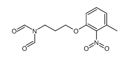 3-(3-(diformylamino)propoxy)-2-nitrotoluene结构式
