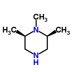 (2R,6S)-1,2,6-Trimethylpiperazine Structure