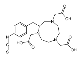 2-(4-isothiocyanatobenzyl)-1,4,7-triazacyclononane-1,4,7-triacetic acid picture