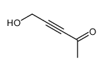 5-hydroxypent-3-yn-2-one结构式