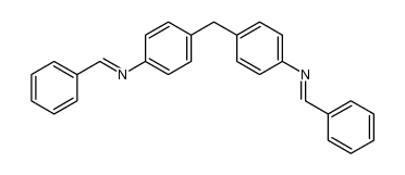 bis-(4-benzylidenamino-phenyl)-methane Structure