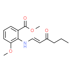 (E)-METHYL 3-METHOXY-2-((3-OXOHEX-1-EN-1-YL)AMINO)BENZOATE picture