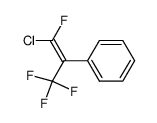 ((Z)-2-Chloro-2-fluoro-1-trifluoromethyl-vinyl)-benzene结构式