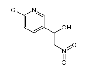 2-hydroxy-2-(6-chloro-3-pyridyl)nitroethane Structure