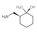 顺-2-氨基甲基-1-甲基-环己醇结构式