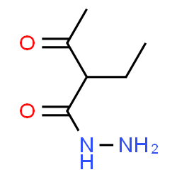 Butanoic acid, 2-ethyl-3-oxo-, hydrazide (9CI)结构式
