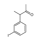 3-(3-iodophenyl)butan-2-one结构式