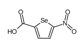 5-nitro-selenophene-2-carboxylic acid Structure