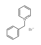 Pyridinium,1-(phenylmethyl)-, bromide (1:1) Structure