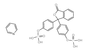 Phenolphthalein bisphosphate pyridine salt Structure