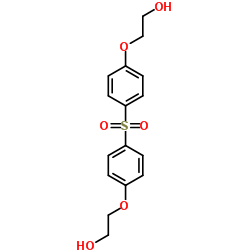 2,2'-[Sulfonylbis(4,1-phenyleneoxy)]diethanol Structure