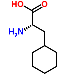(S)-2-氨基-3-环己基羧酸结构式