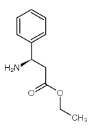 (R)-3-氨基-3-苯基丙酸乙酯结构式