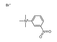 trimethyl-(3-nitrophenyl)azanium,bromide结构式