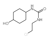 1-(2-chloroethyl)-3-(4-hydroxycyclohexyl)urea结构式