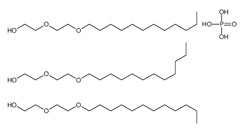2-(2-dodecoxyethoxy)ethanol,phosphoric acid结构式