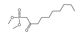 1-dimethoxyphosphoryldecan-2-one Structure
