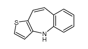 4H-thieno[3,2,b][f]benzazepine Structure