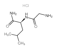 H-GLY-LEU-NH2 HCL structure
